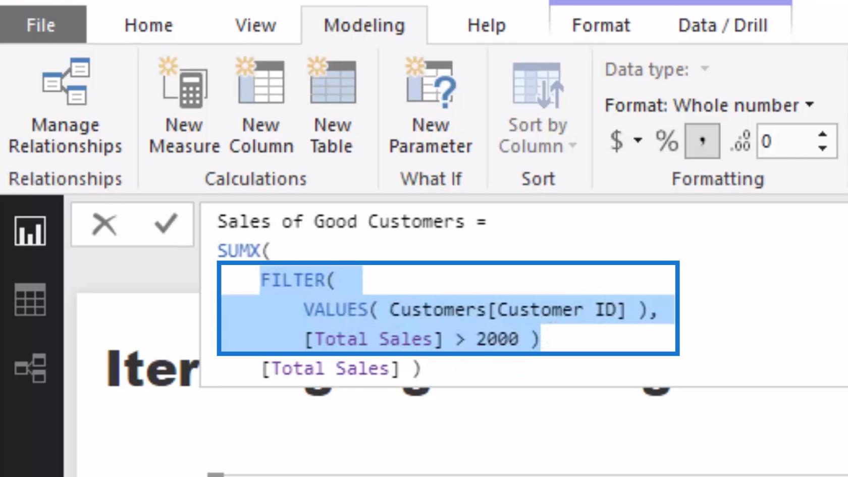 Virtuelle tabeller inde i itererende funktioner i LuckyTemplates – DAX-koncepter