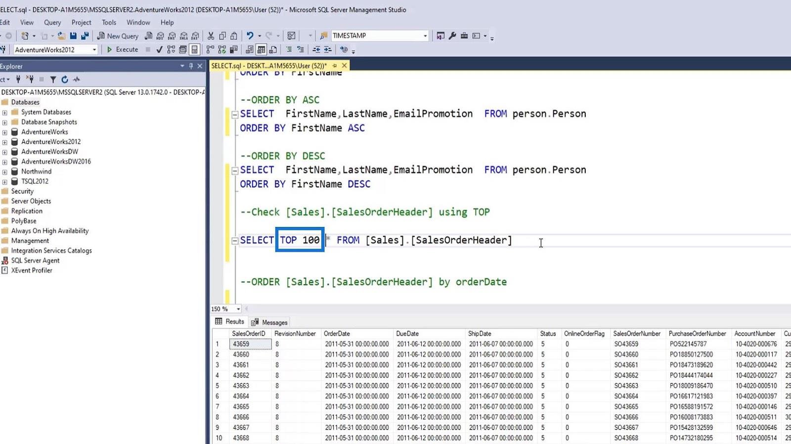 SQL SELECT-setning: en introduksjon