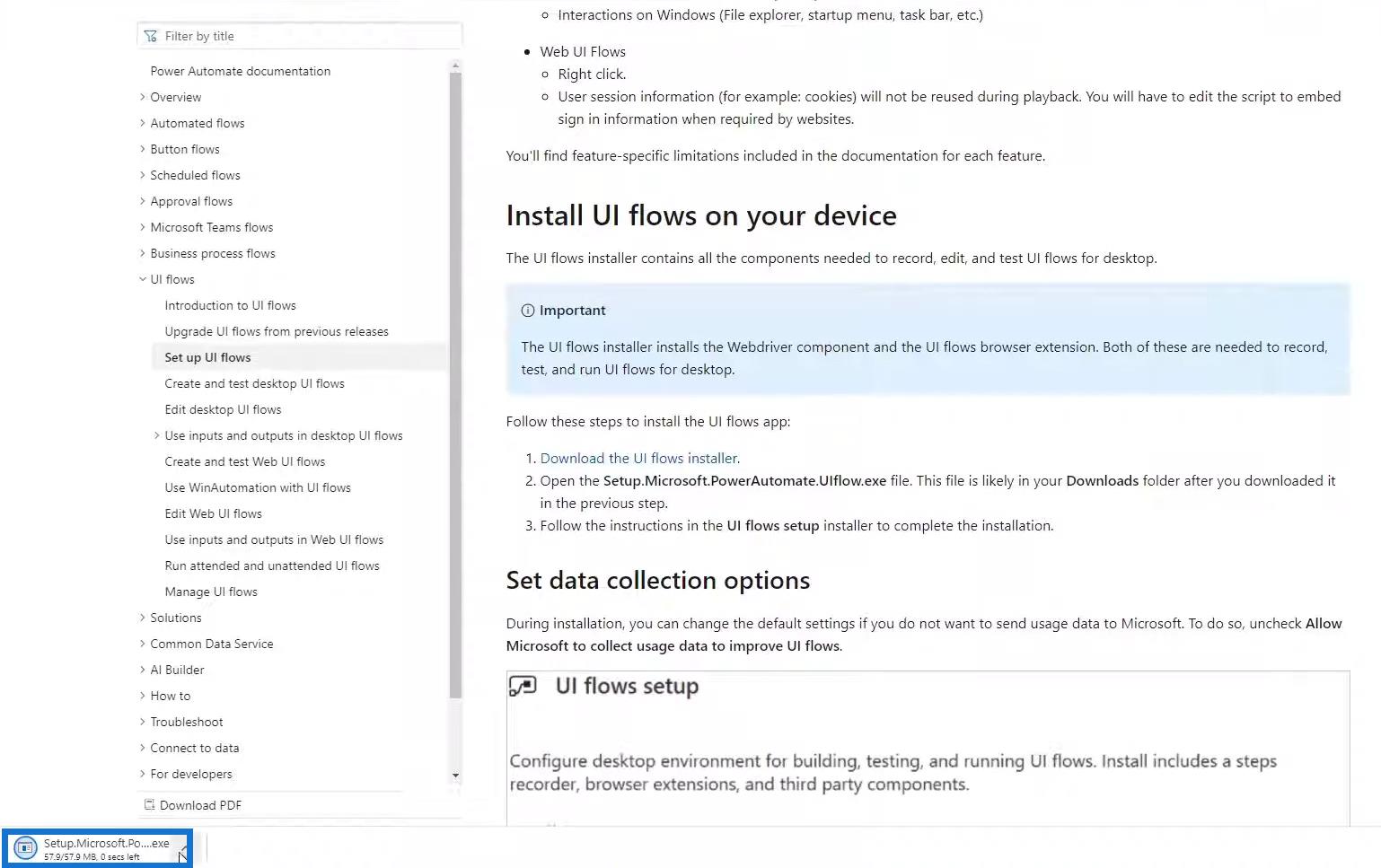 Power Automate UI Flow: Вступ