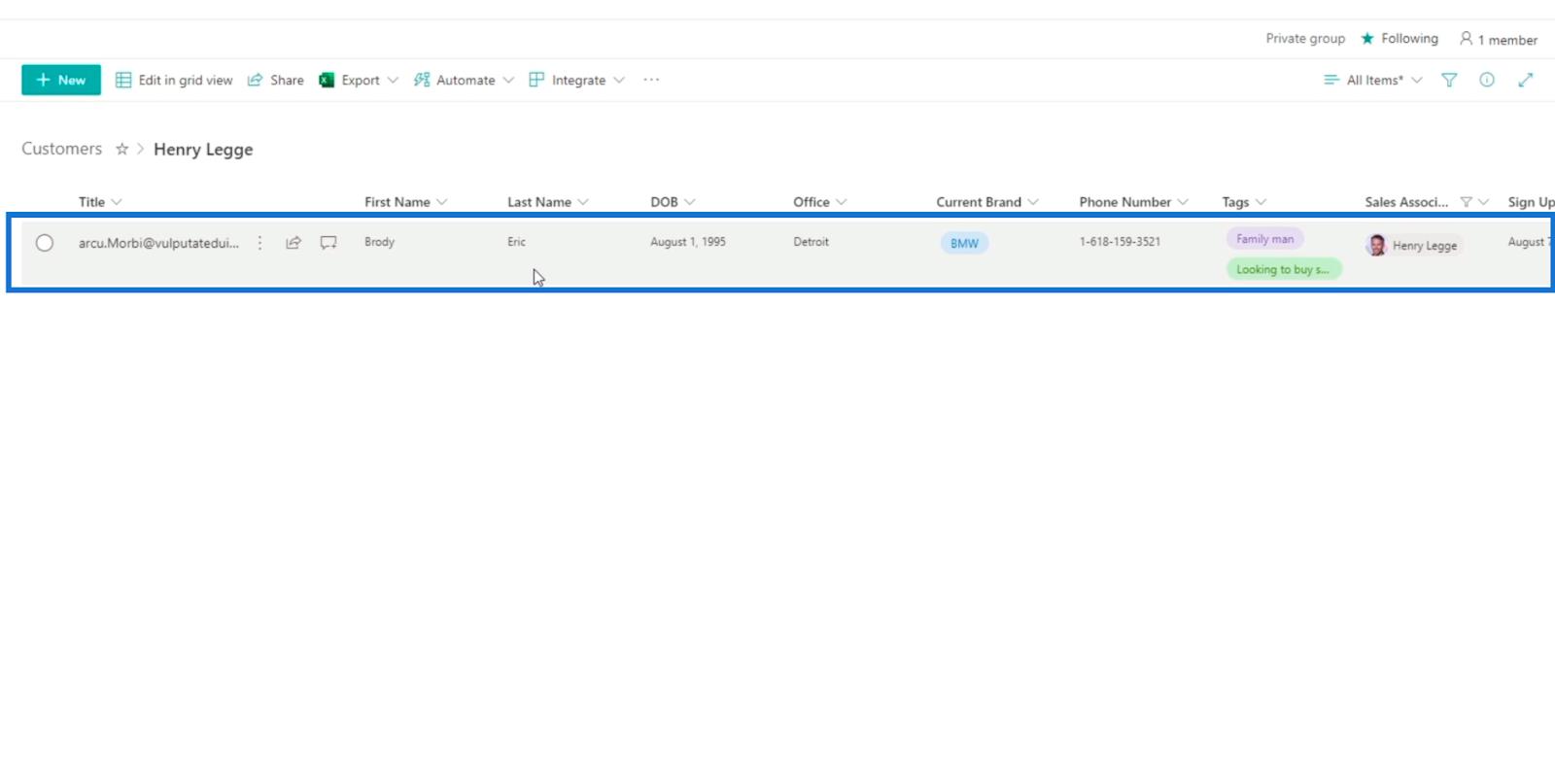 A SharePoint-lista figyelmeztetések beállítása