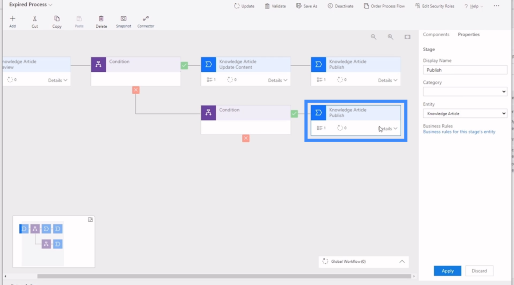 Power Apps Business Process Flow og dokumentation