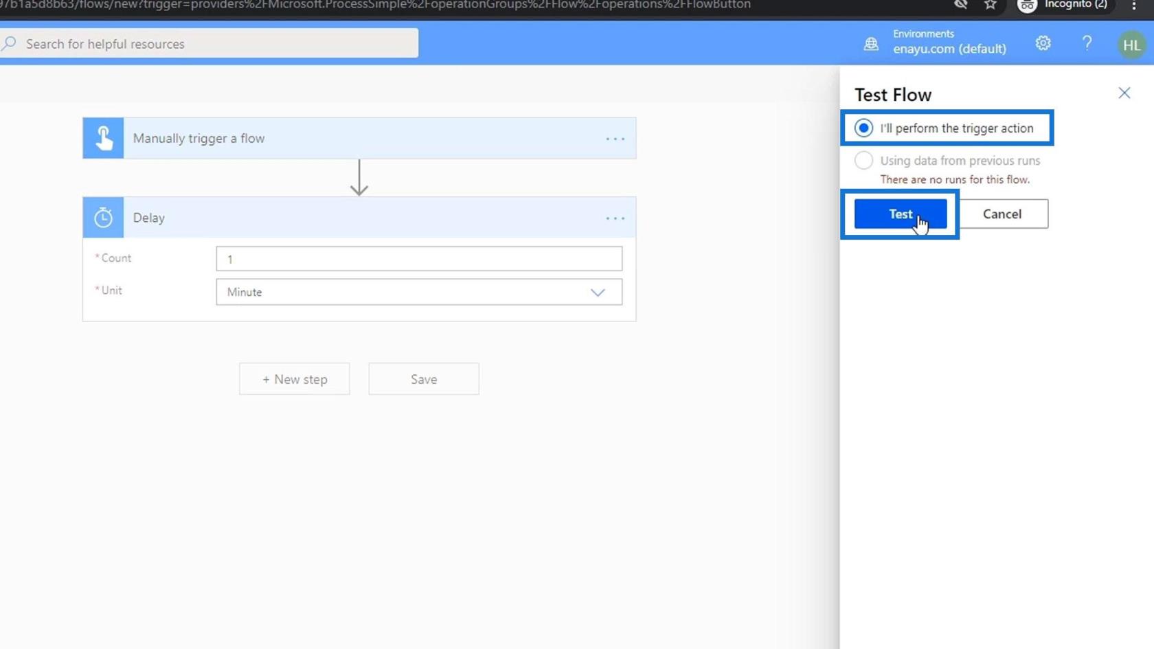 Workflow-input i Microsoft Power Automate