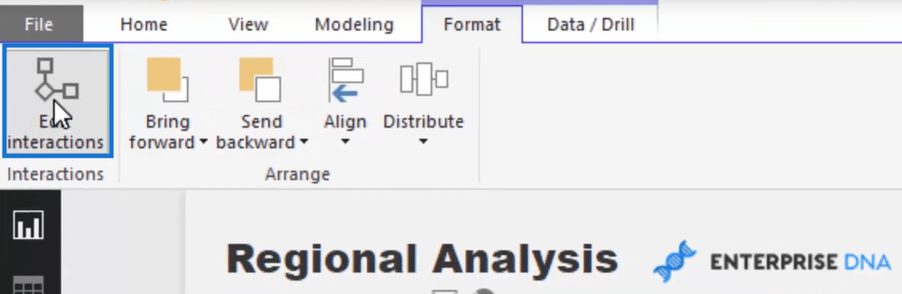 Använda filterfält och visuella interaktioner för att skapa övertygande visualiseringar i LuckyTemplates