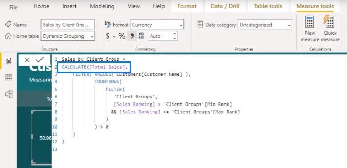 LuckyTemplates-raportti: Dynamic Segmentation Insights