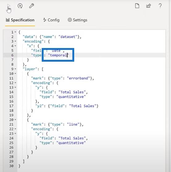 Lav en brugerdefineret visualisering til Lucky Templates ved hjælp af Deneb