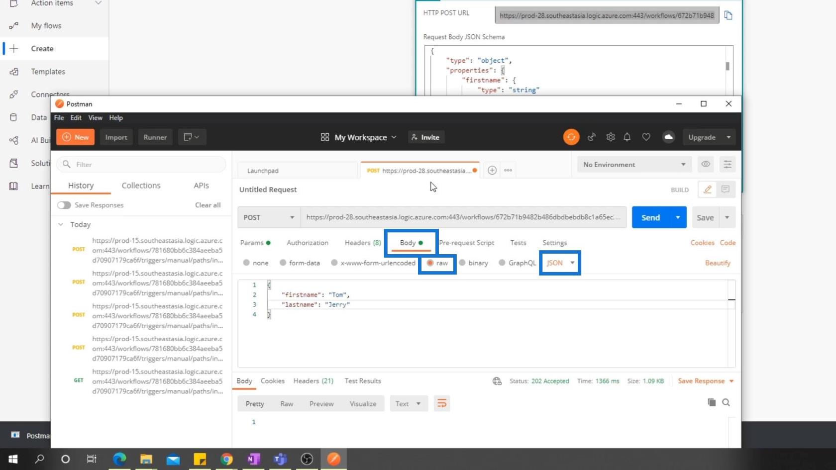 Microsoft Flow HTTP-utlösare |  En handledning för Power Automate