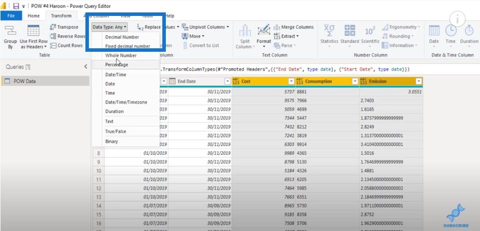 Datagranularitetsproblem i LuckyTemplates