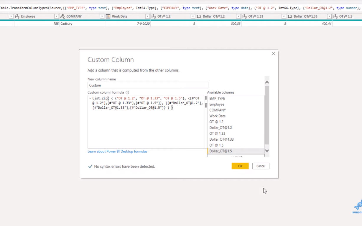 LuckyTemplates Unpivot Columns – Power Query Handledning