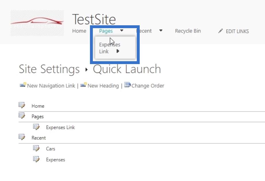 SharePoint Classic Design View Experience