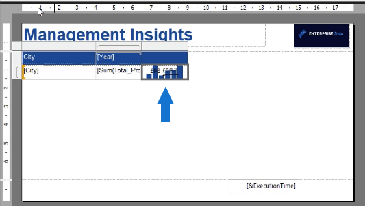 Sådan formateres et SSRS Report Builder-datasøjlediagram