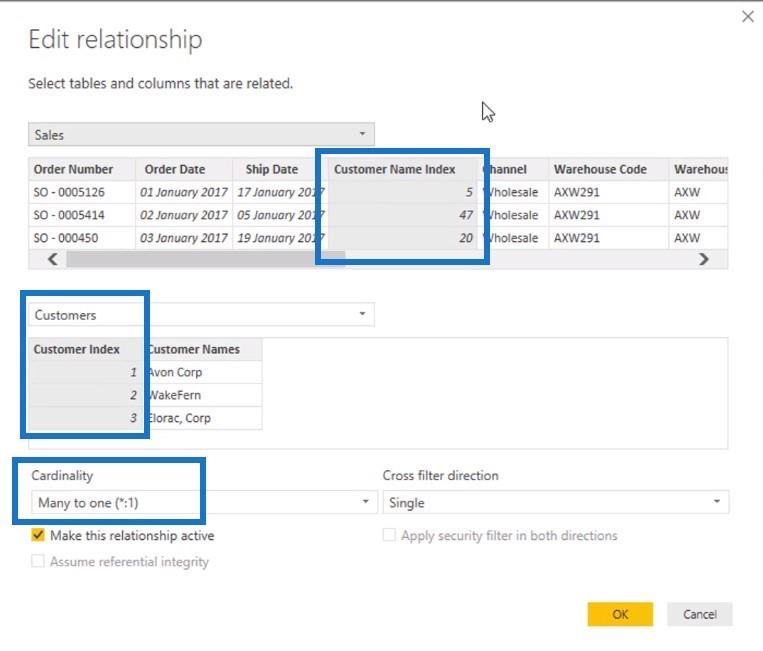 Bygg datamodellrelasjoner i LuckyTemplates