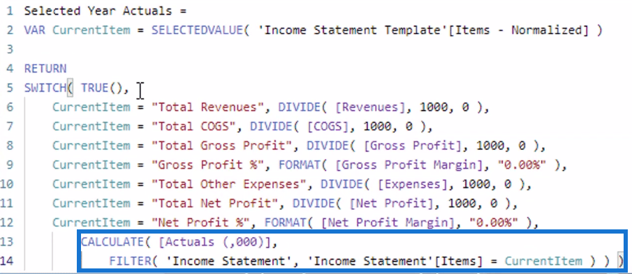 Hvordan lage unike delsummer i LuckyTemplates-tabeller