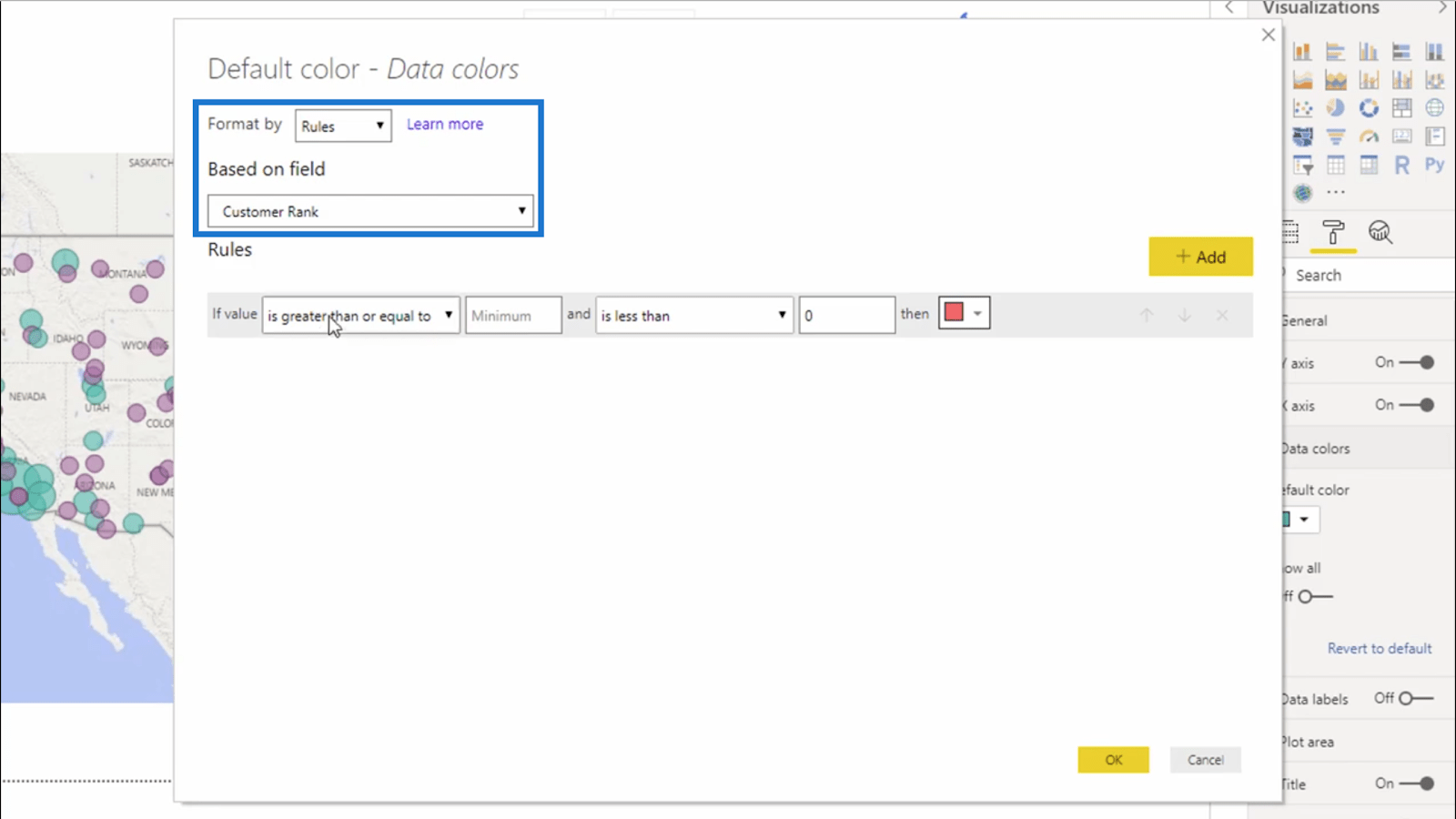 LuckyTemplates Betinget formatering for diagramvisuals – hvad er muligt?