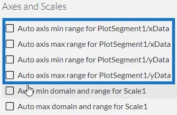 Scatter Chart-visualiseringer med Charticulator