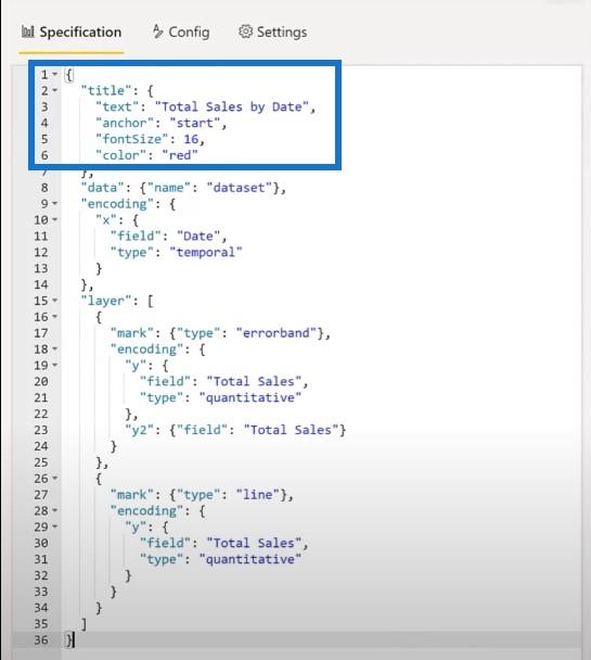 Lav en brugerdefineret visualisering til Lucky Templates ved hjælp af Deneb