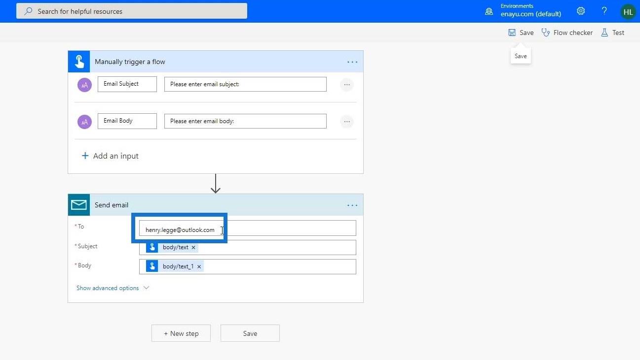 Microsoft Flows: Úpravy a sledování v Power Automate