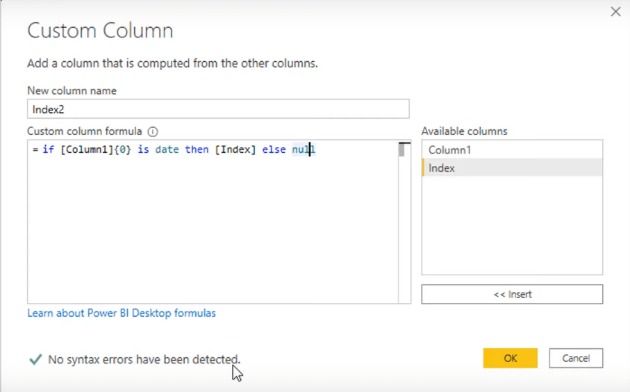 Forvandling af kalendertypelayout til tabelformat i LuckyTemplates ved hjælp af Query Editor