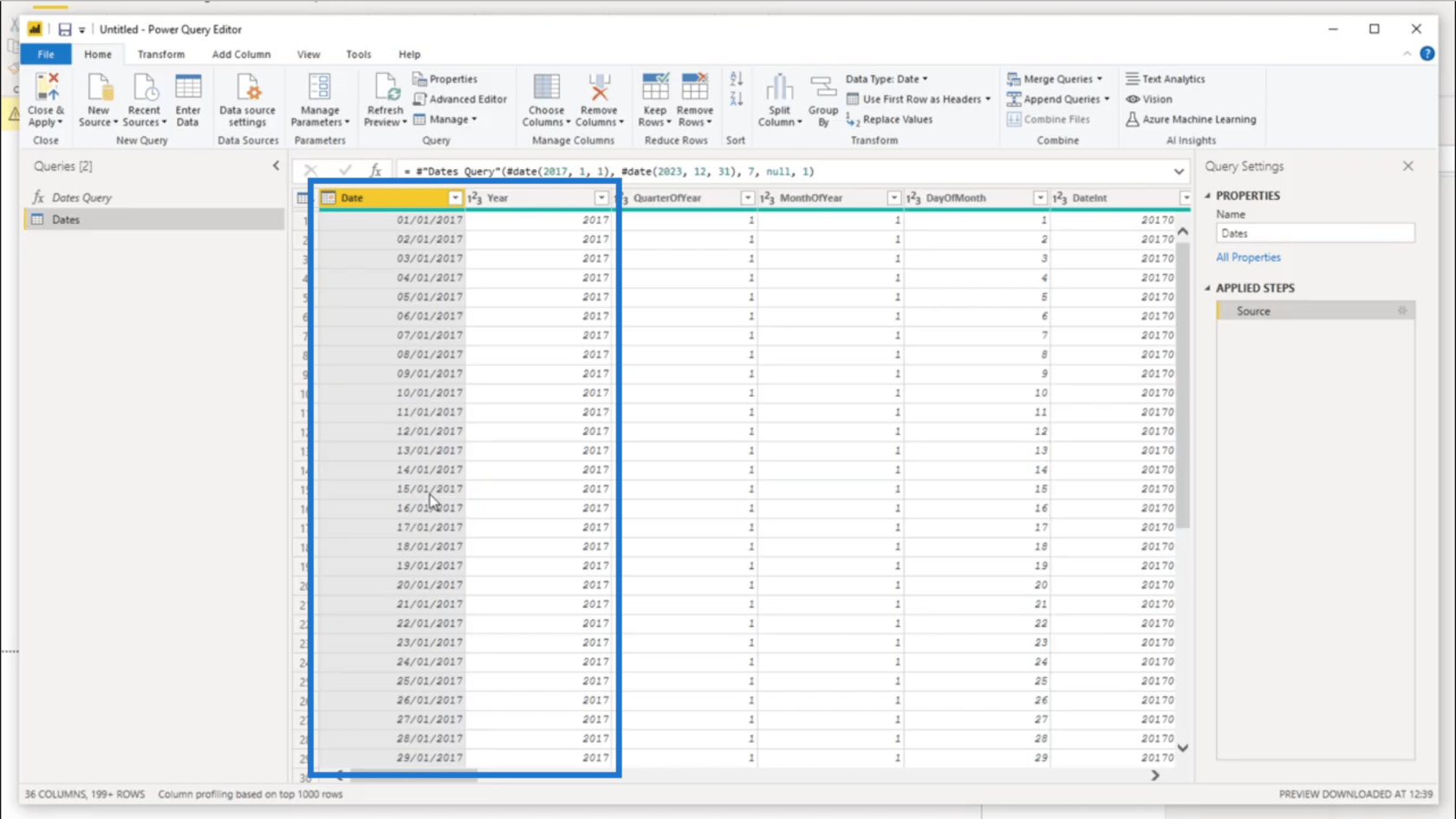 Skapa en datumtabell i LuckyTemplates det snabbaste möjliga sättet