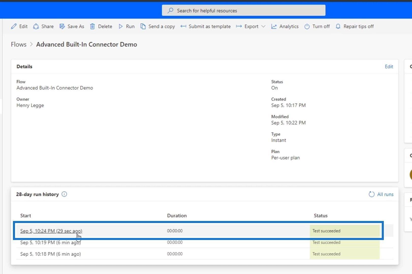 Power Automate Afslut handlingskontrol i flows