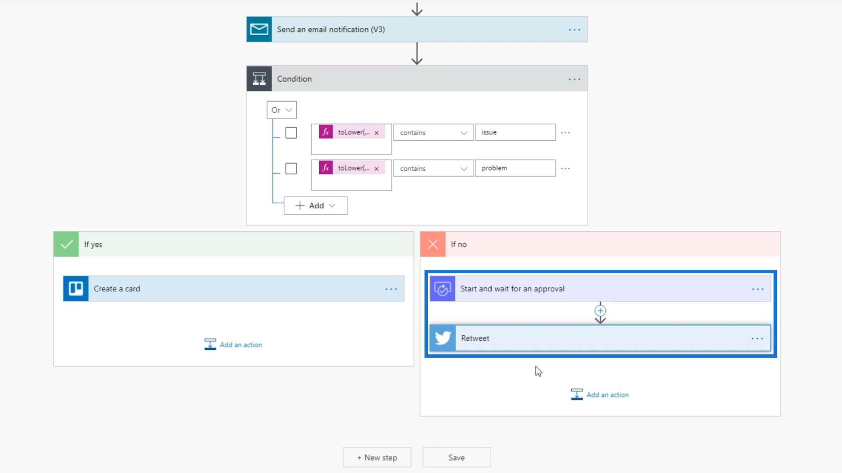 Opsætning og test af godkendelsesworkflow i Power Automate