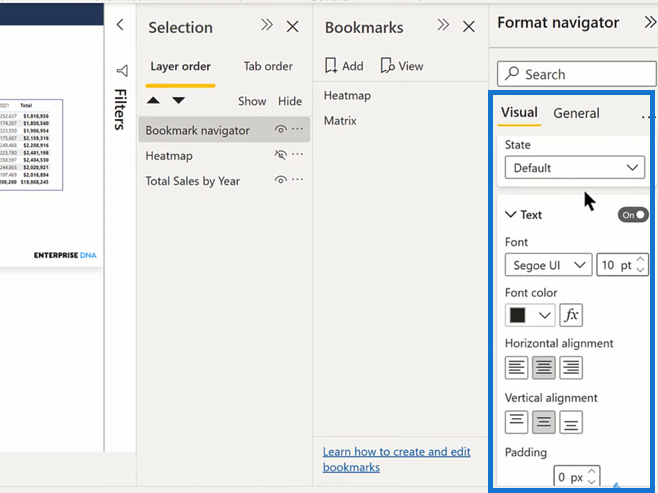 LuckyTemplates Feature Bogmærke Navigator: Tutorial og gennemgang