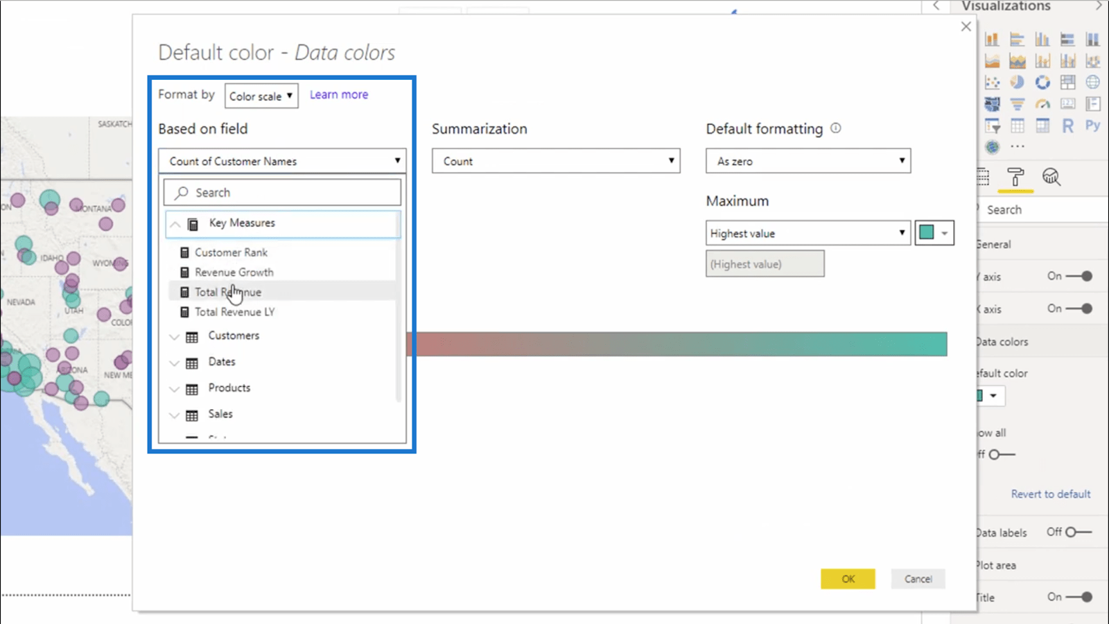 LuckyTemplates betinget formatering for diagramvisualer – hva er mulig?