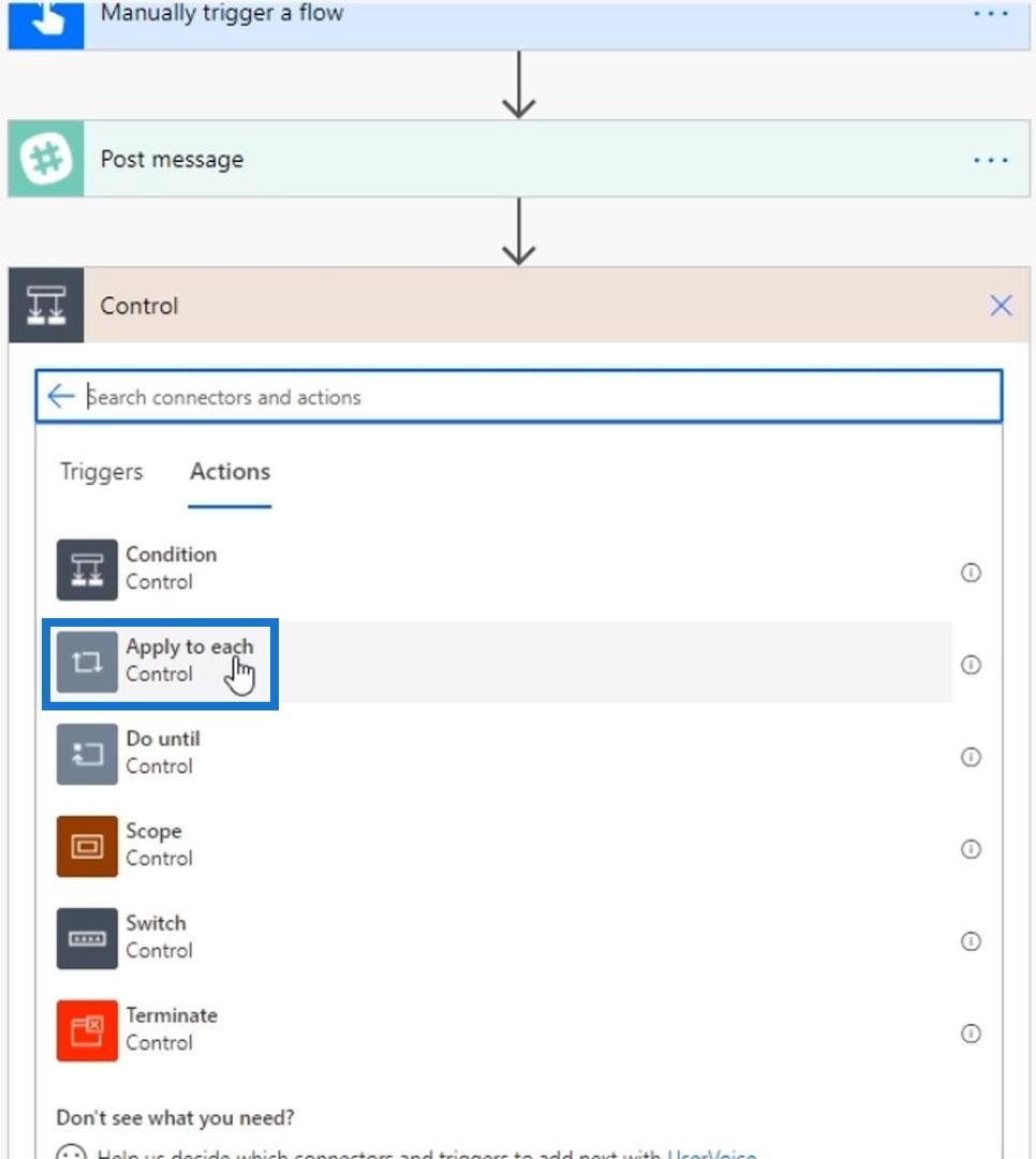 Power Automate Split-funktion och matriser