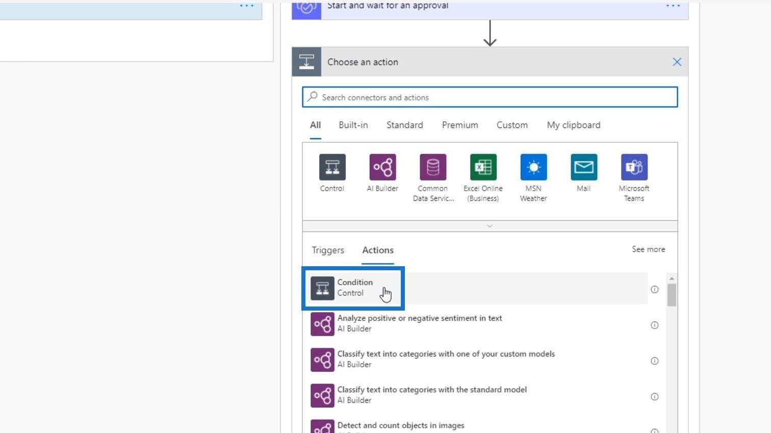 Opsætning og test af godkendelsesworkflow i Power Automate