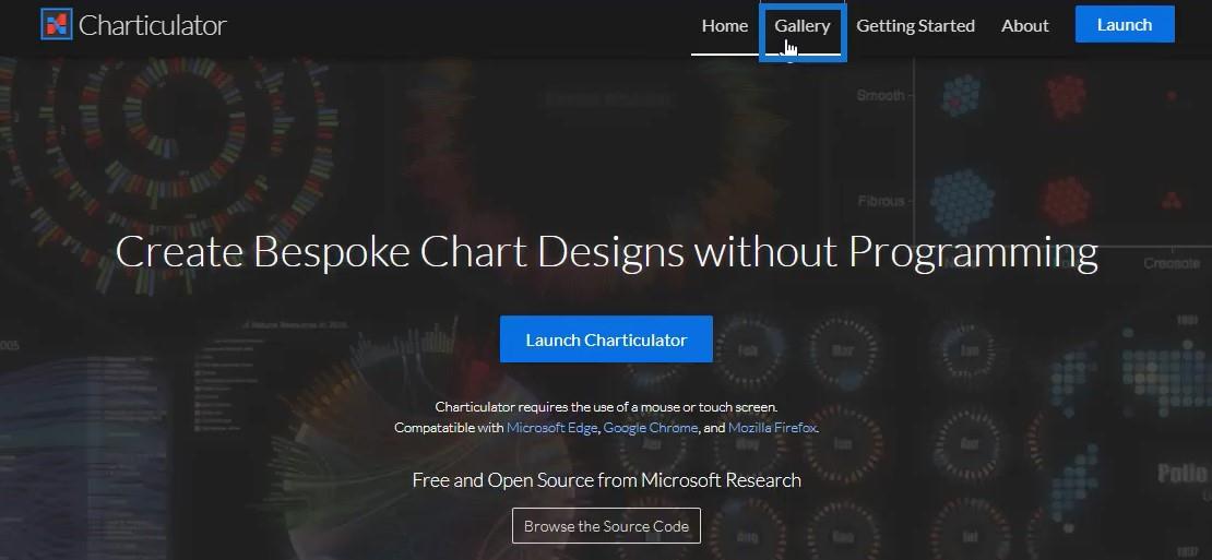 LuckyTemplates Diagrammer og Visuals Inde Charticulator