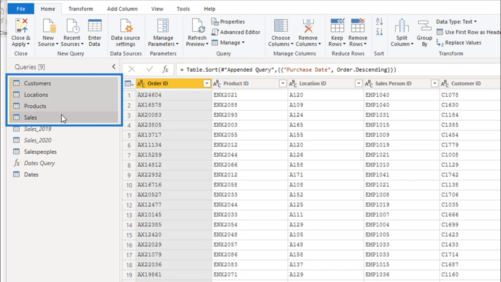 Organisering af dine forespørgsler: LuckyTemplates Query Editor Selvstudium