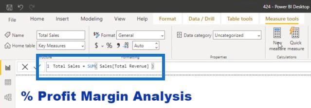 Beregn prosentvis margin i LuckyTemplates ved hjelp av DAX