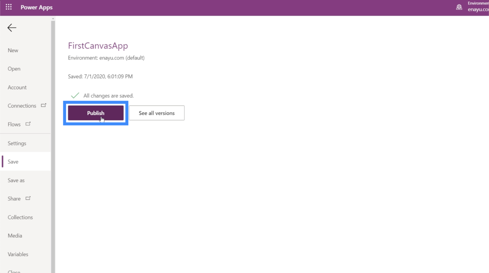 PowerApps-startfunksjon: Slik starter du andre tjenester fra appen din