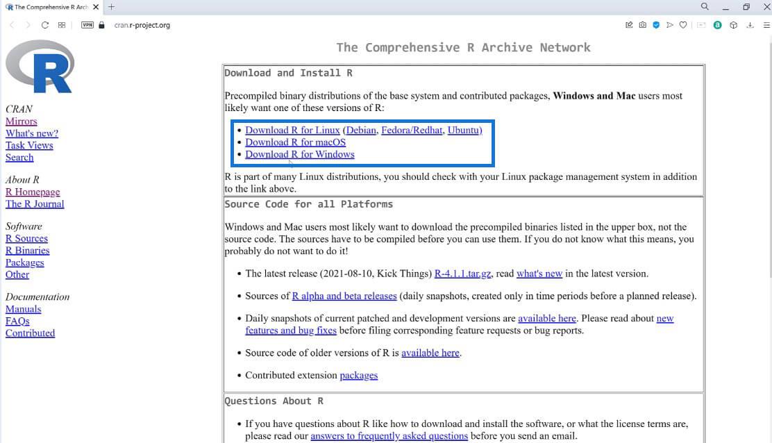 R And RStudio Nedladdnings- och installationsguide