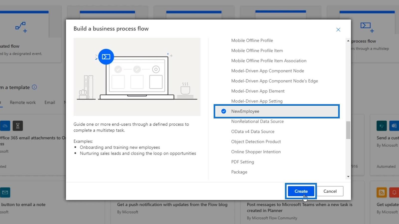 Forretningsprosessflyter i Microsoft Power Automate