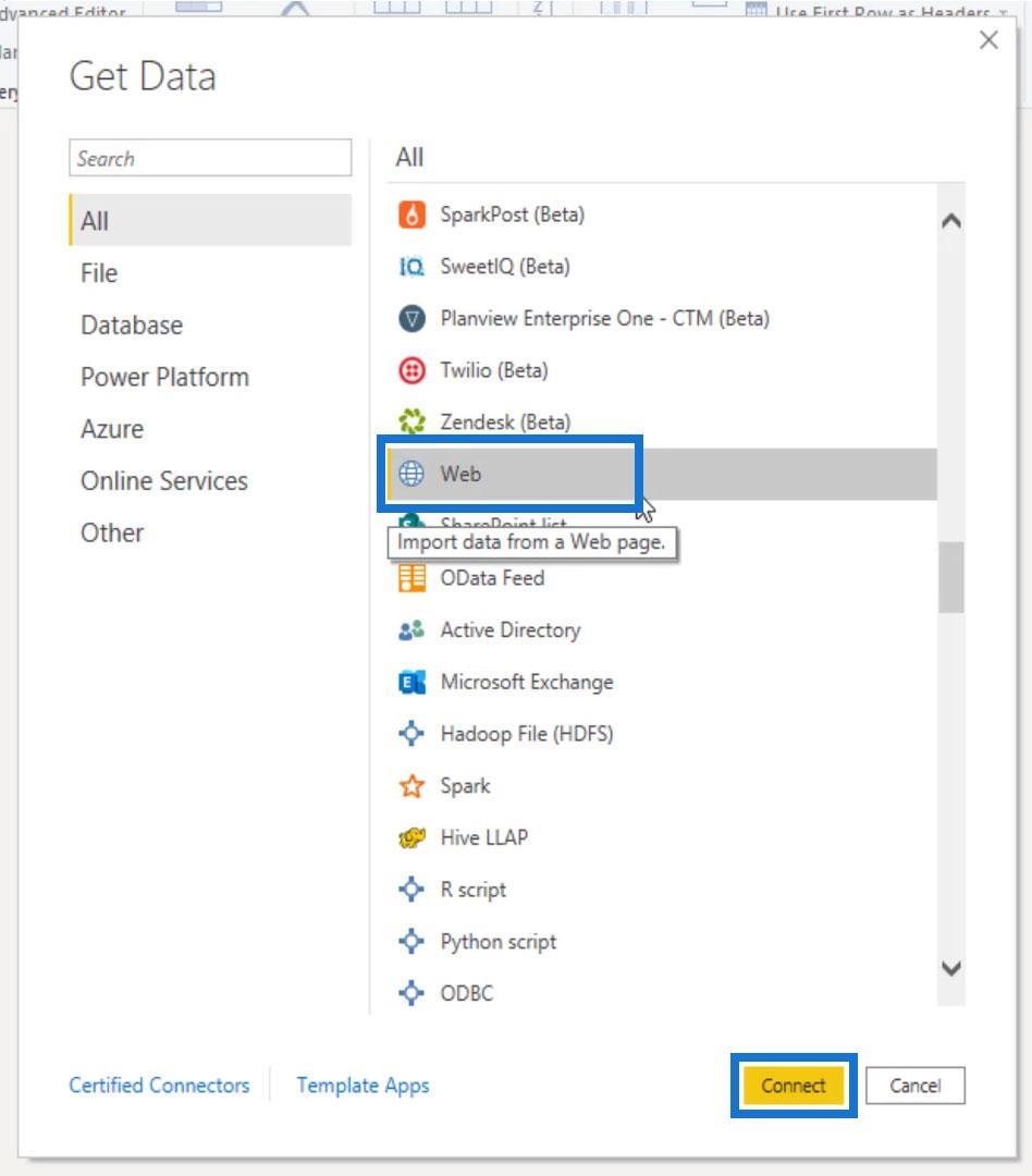 Lägga till data i LuckyTemplates |  En handledning för Power Query