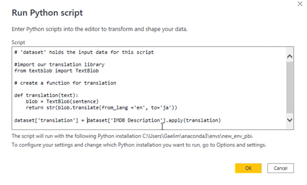 LuckyTemplates Python-opplæring: Hvordan oversette tekster