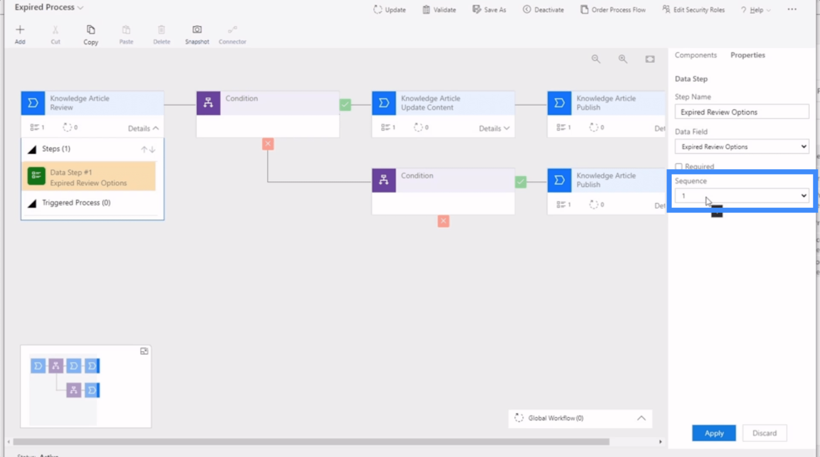 Power Apps Business Process Flow og dokumentation