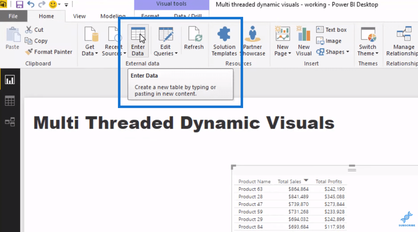 Avancerede LuckyTemplates: Sådan opretter du multitrådede dynamiske visuals