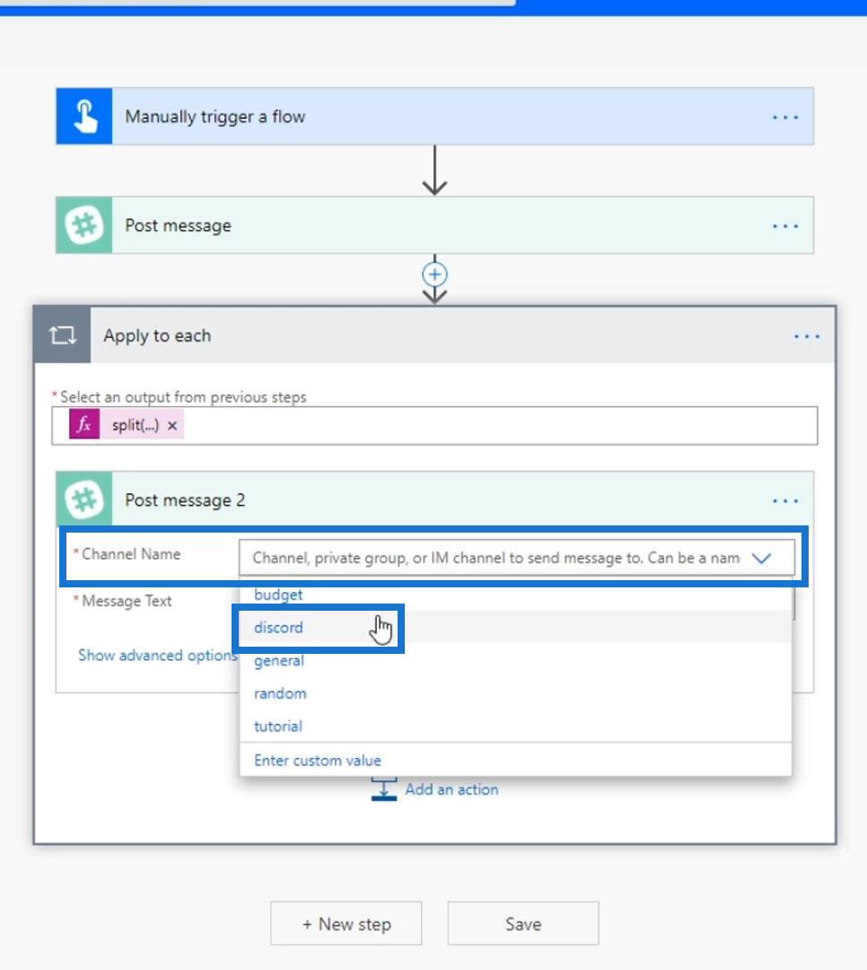 Power Automate Split Function and Arrays