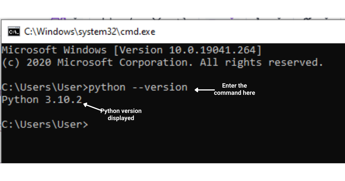 Sådan kontrolleres Python-version - Windows, Mac, Linux