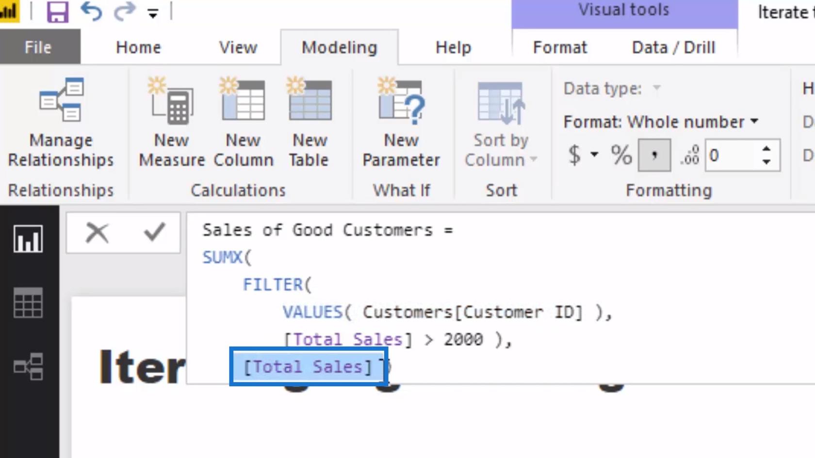 Virtuelle tabeller inde i itererende funktioner i LuckyTemplates – DAX-koncepter