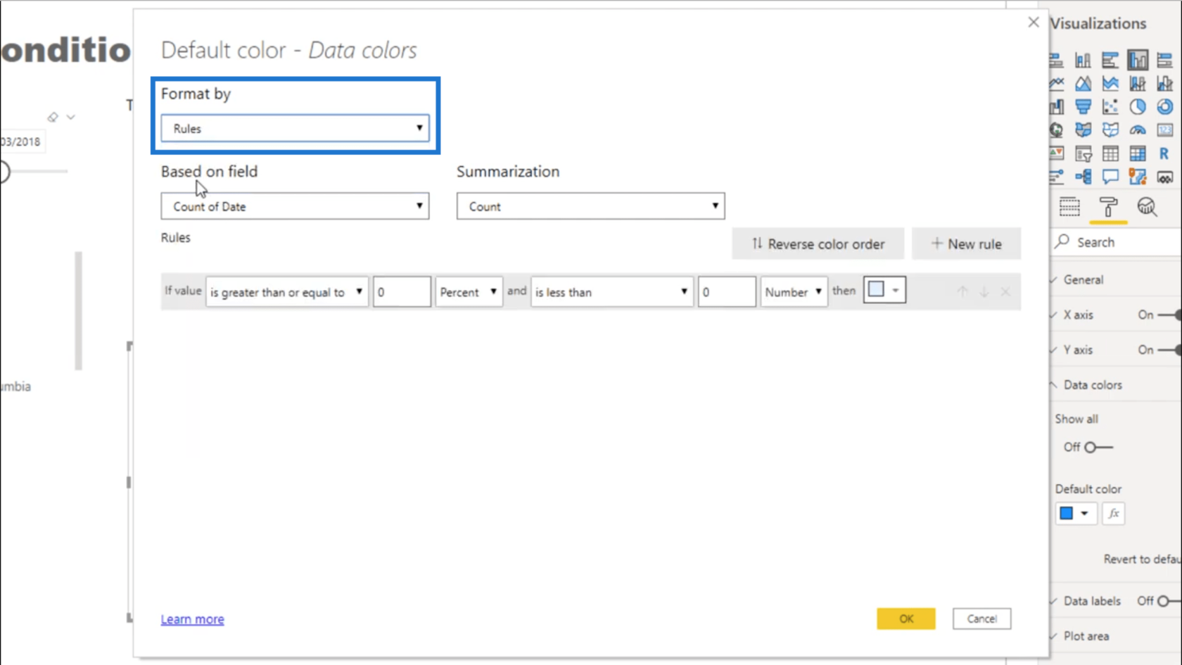 Visa upp unika insikter med villkorlig formatering i LuckyTemplates