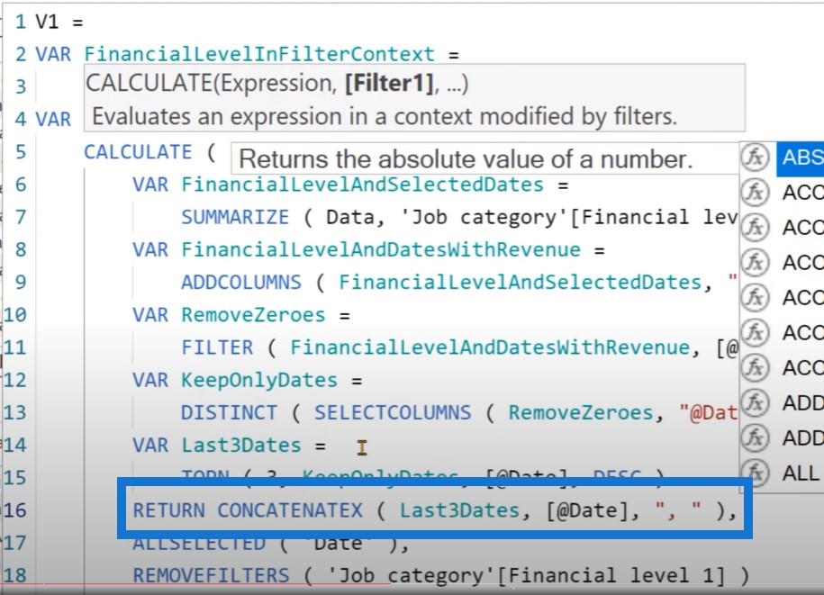 Handledning för DAX Language LuckyTemplates på omvänd TOPN