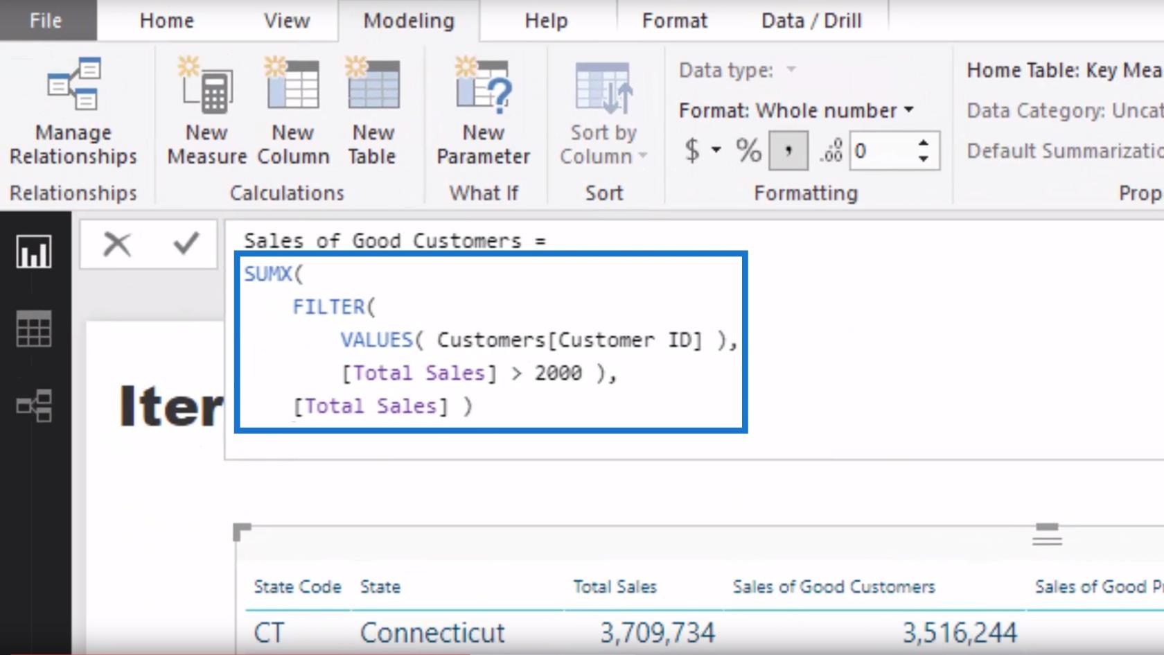 Virtuelle tabeller inne i gjentakende funksjoner i LuckyTemplates – DAX-konsepter