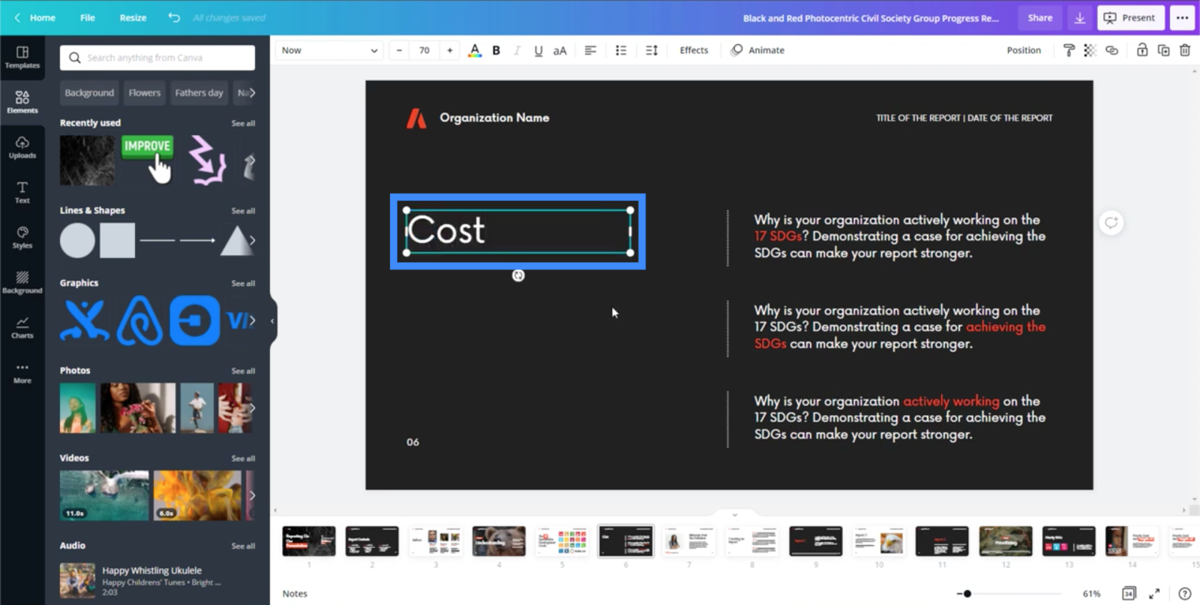 LuckyTemplates témák – Hogyan készítsünk témákat a Canva használatával