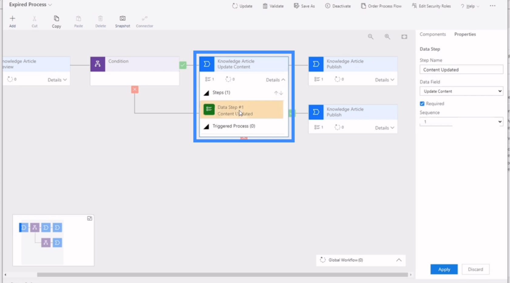 Power Apps Business Process Flow og dokumentation