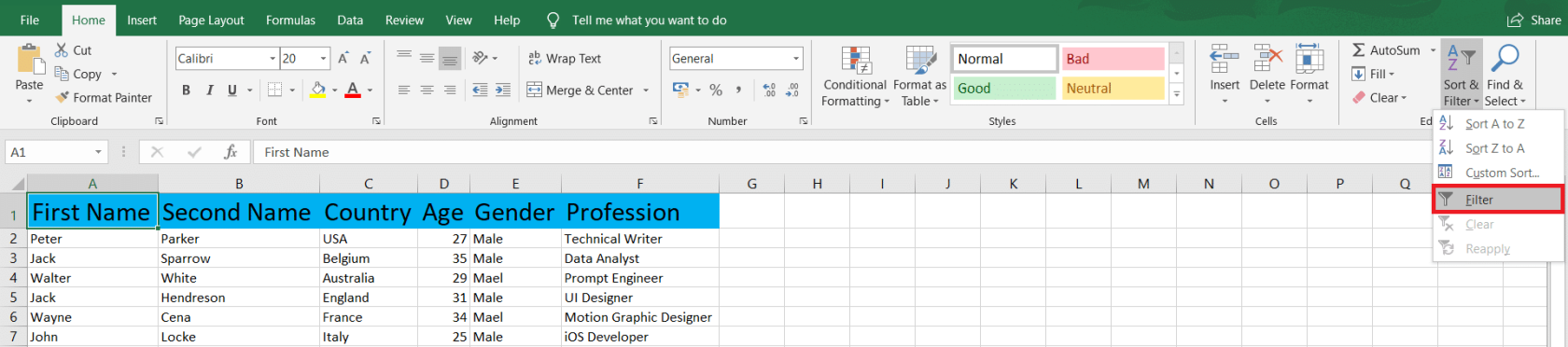 Find uoverensstemmelser i Excel – 5 nemme teknikker forklaret