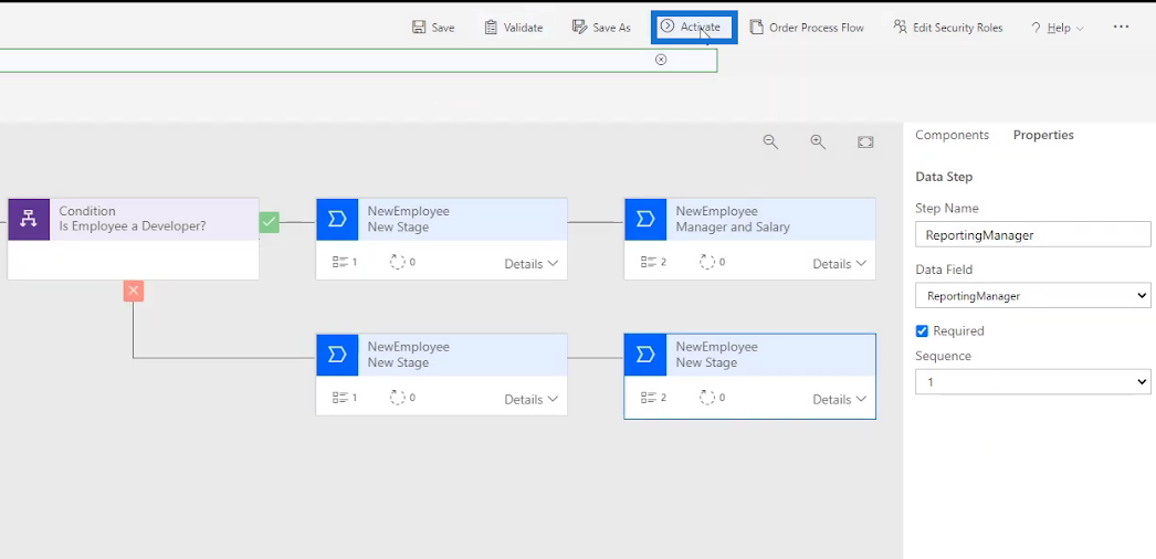 Üzleti folyamatok a Microsoft Power Automate-ban