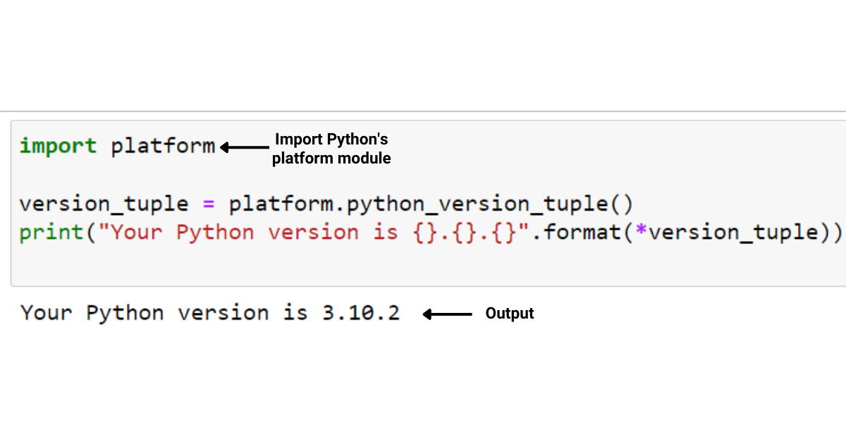 Python-version tarkistaminen - Windows, Mac, Linux