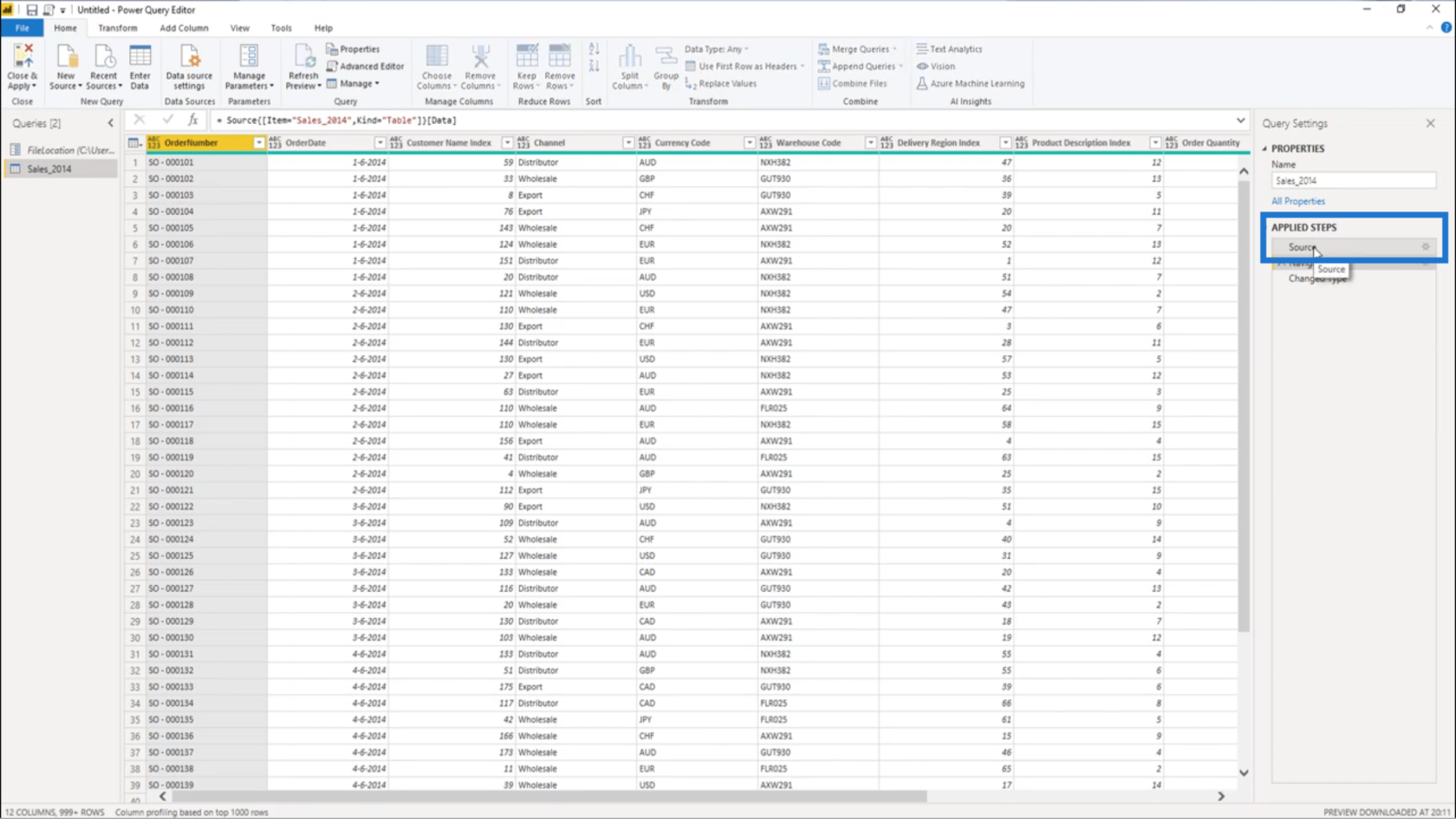 Opret et permanent opdateret øvelsesdatasæt i LuckyTemplates